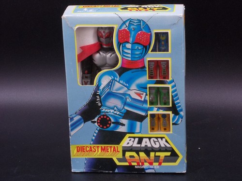 Masked rider black ant diecast - rider,